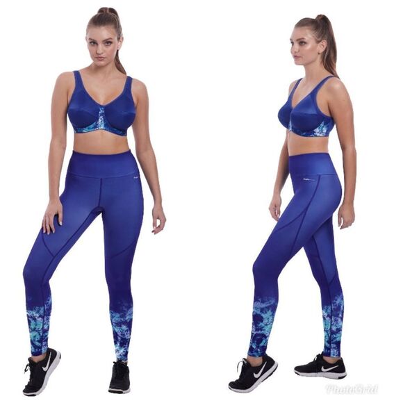 FREYA ACTIVE Core Sports Bra Underwired Ocean Fever Blue 32D - Picture 2 of 8